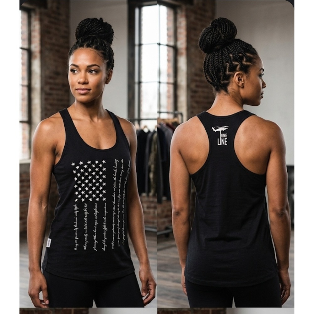 Nine Line Apparel Women's The Pledge Racerback Tank Top